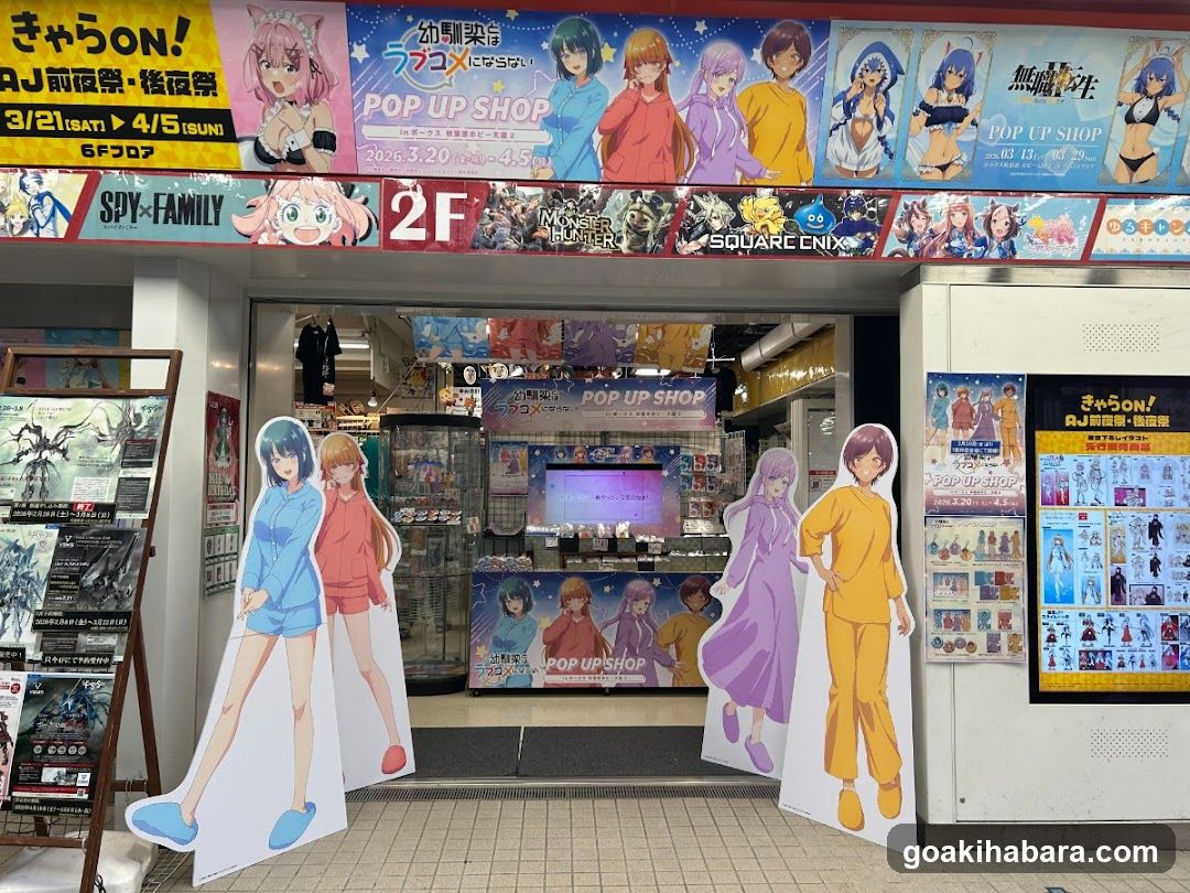 Anime Pop-Up Shop Entrance