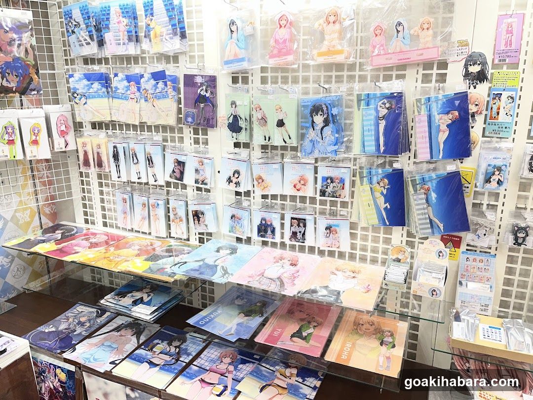 Anime Merchandise Display