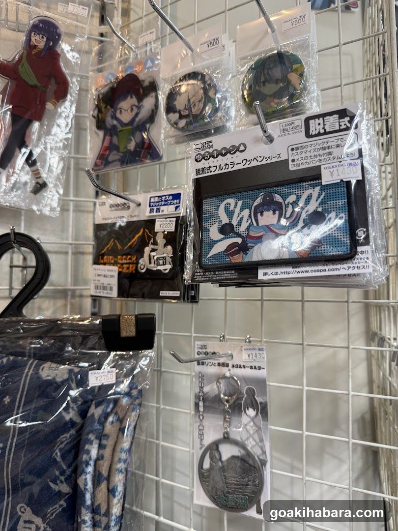Anime Merchandise Display