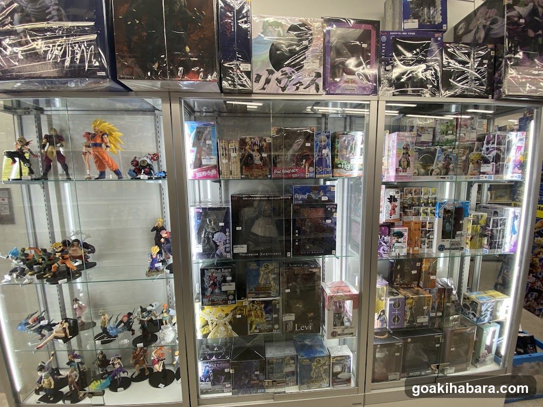 Anime and Manga Merchandise Display