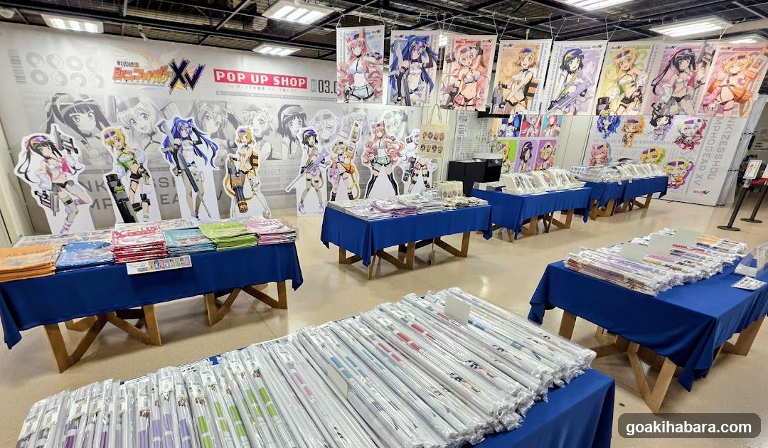 Anime Merchandise Display