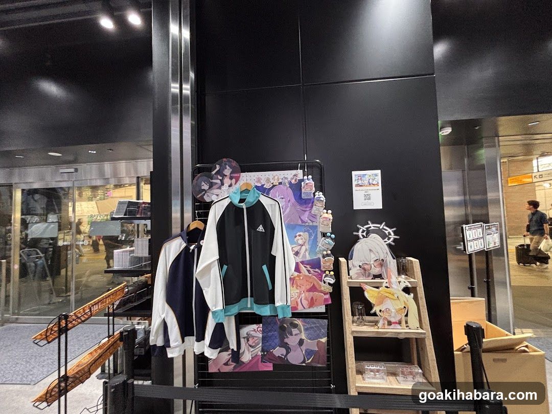 Anime Merchandise Display