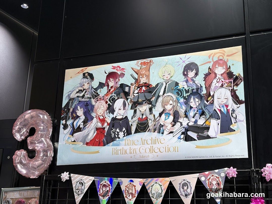 Blue Archive Birthday Collection Poster