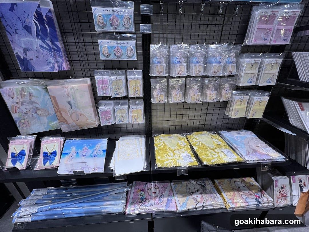 Anime Merchandise Display