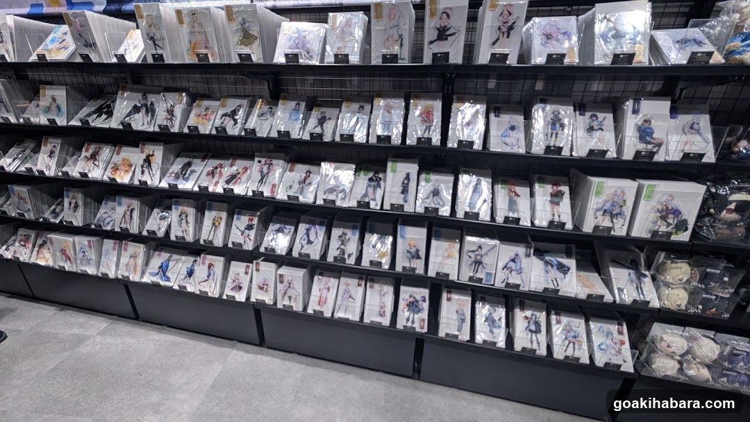 Anime Merchandise Display