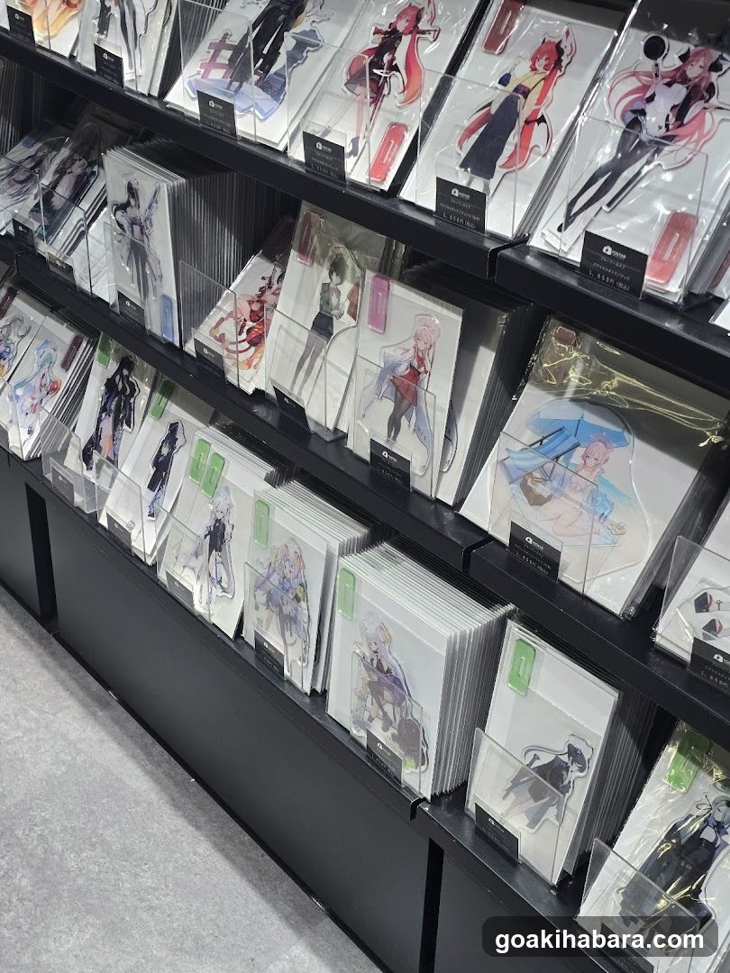 Anime Merchandise Display