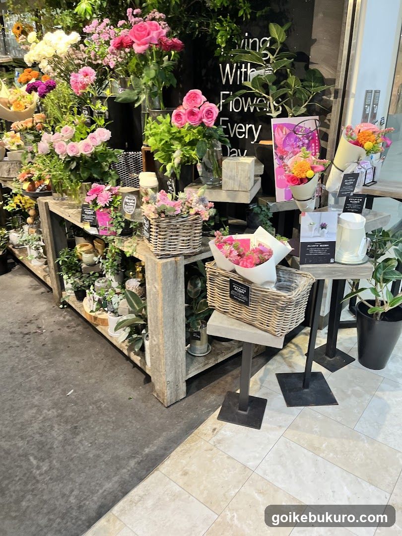 Flower Shop Exterior Display