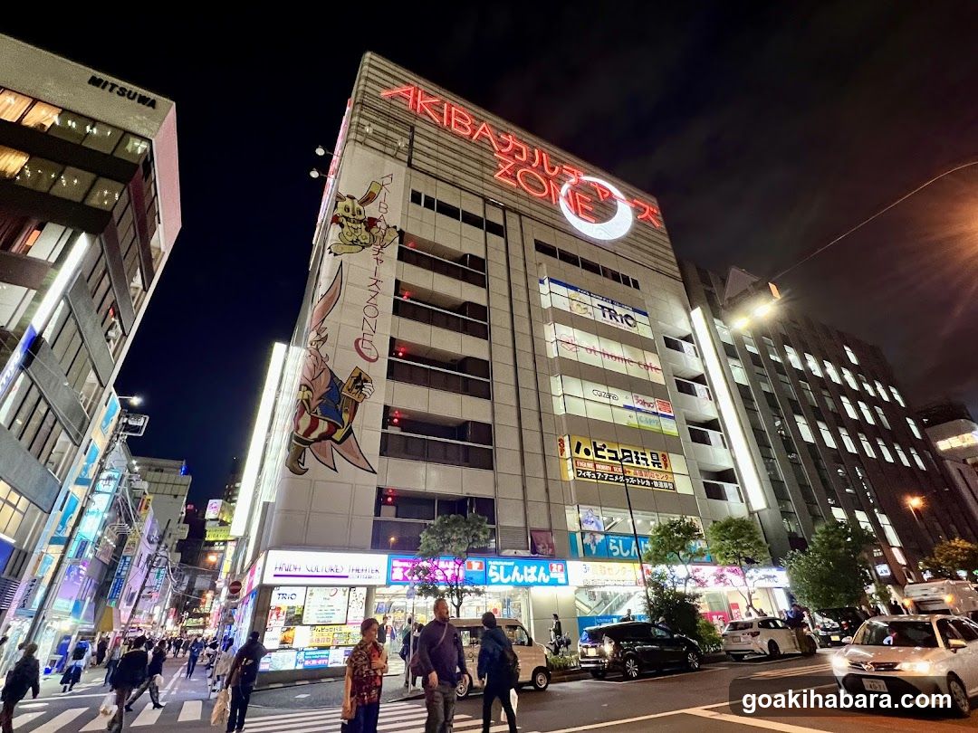 Akiba Karama Zone Night View