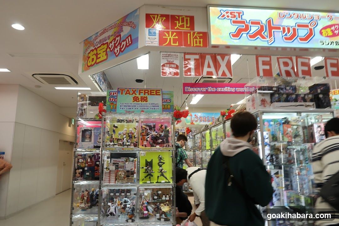 Toy Store Interior with Signage