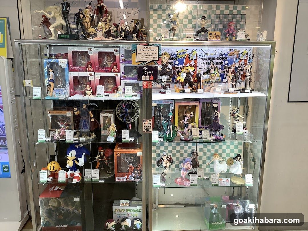 Anime Figure Display Cabinet
