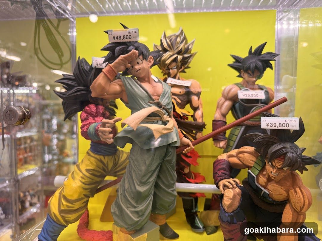 Dragon Ball Z Figures Display