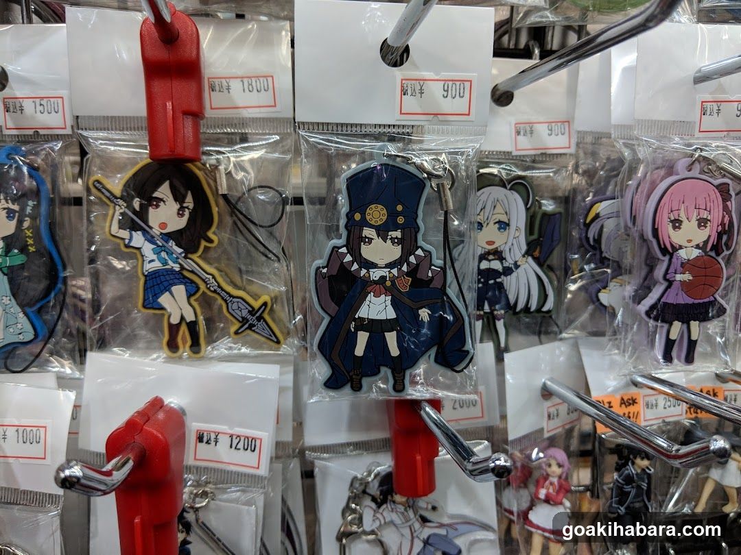 Anime Keychains Display