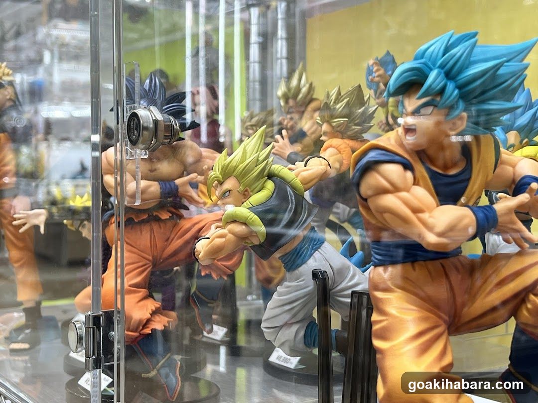 Dragon Ball Z Figures Display