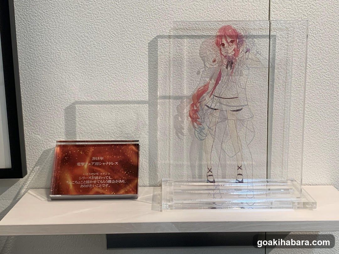 Anime Merchandise Display