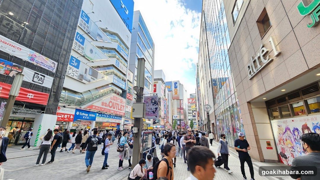 Busy Urban Street Scene