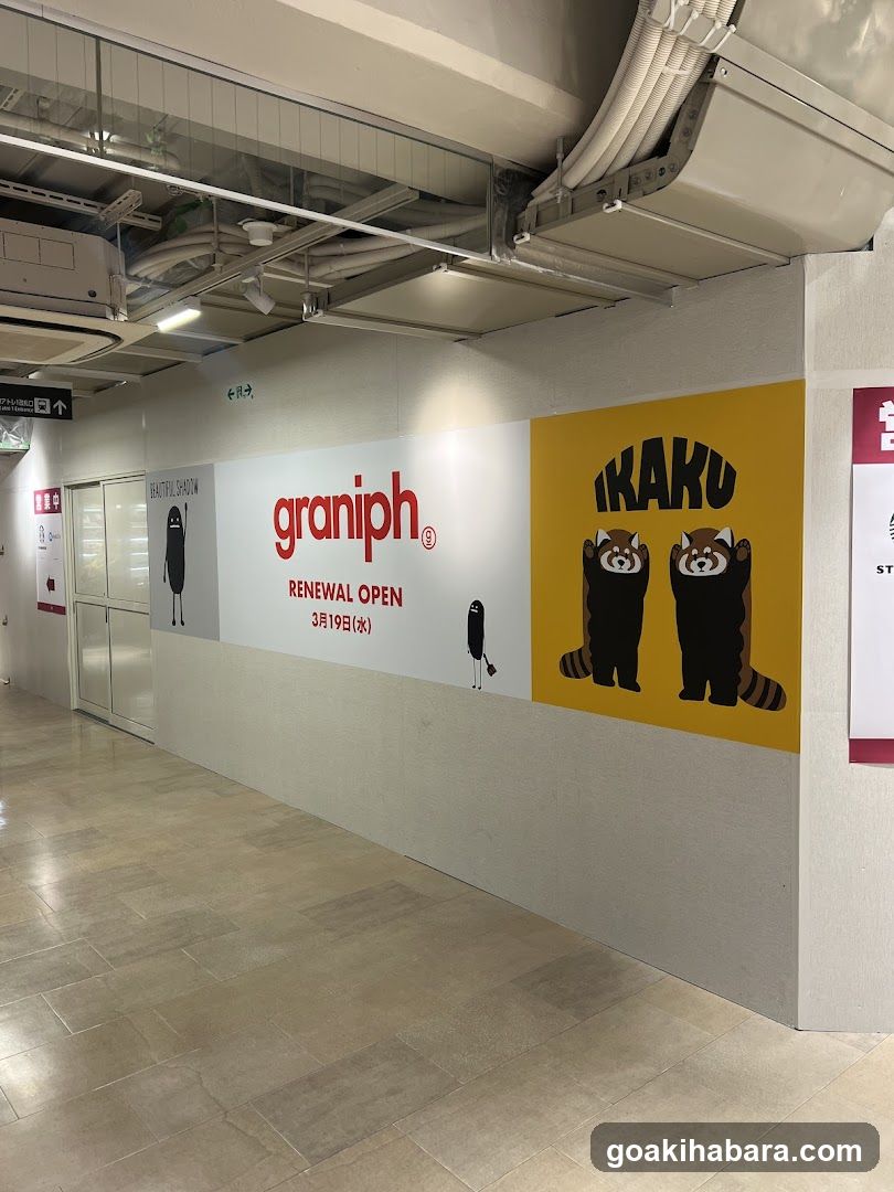 Graniph Renewal Open Advertisement