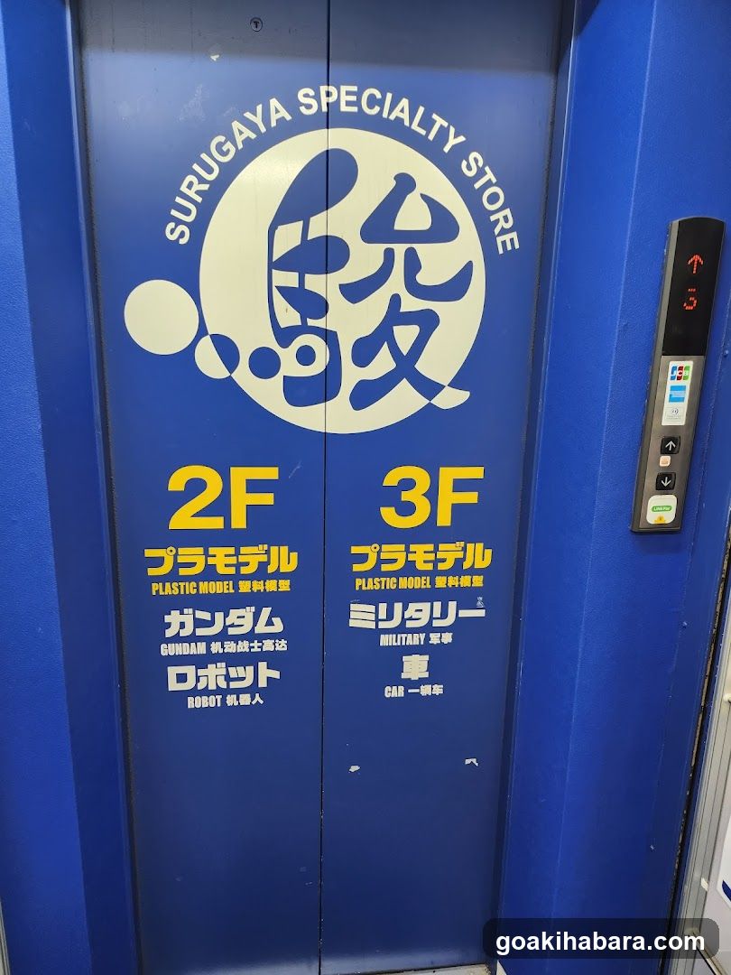 Surugaya Specialty Store Elevator Doors