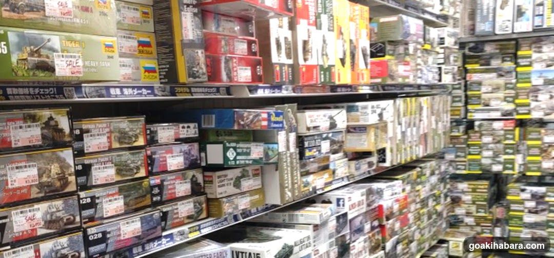 Model Kit Store Interior
