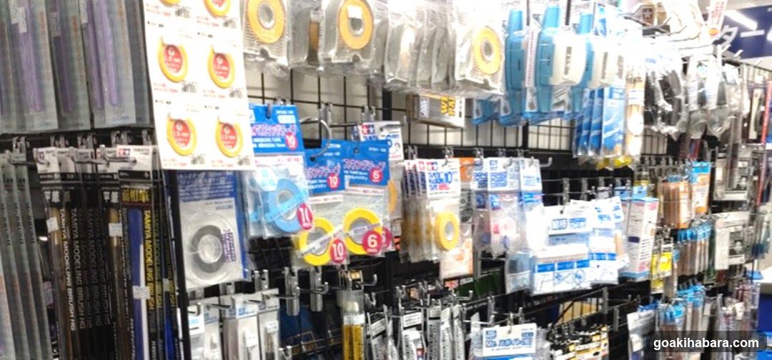 Stationery and Craft Supplies Display
