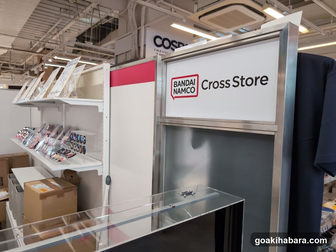 Bandai Namco Cross Store Interior