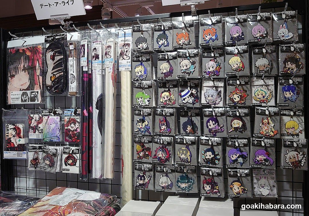 Anime Merchandise Display