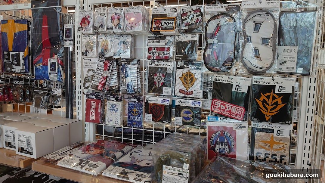 Anime Merchandise Display