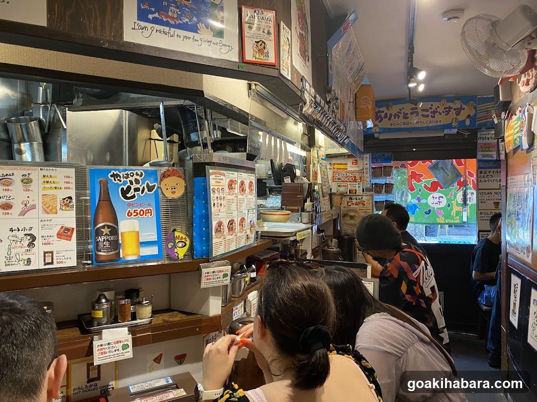 Bistro Interior with Customers