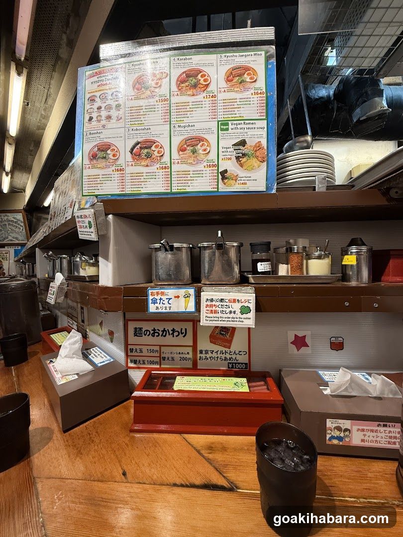Ramen Shop Interior