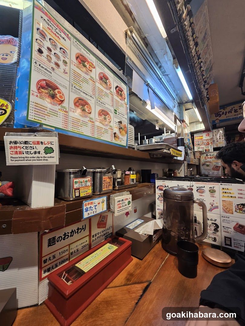 Ramen Shop Interior