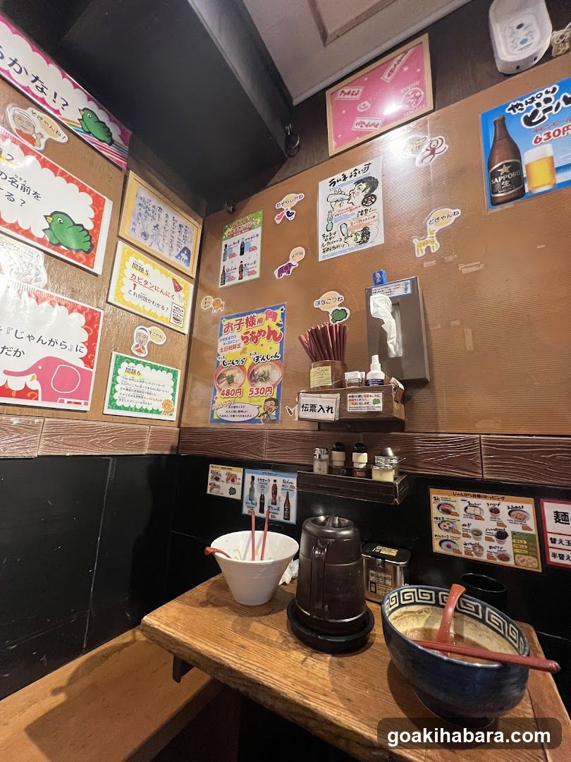 Japanese Restaurant Interior