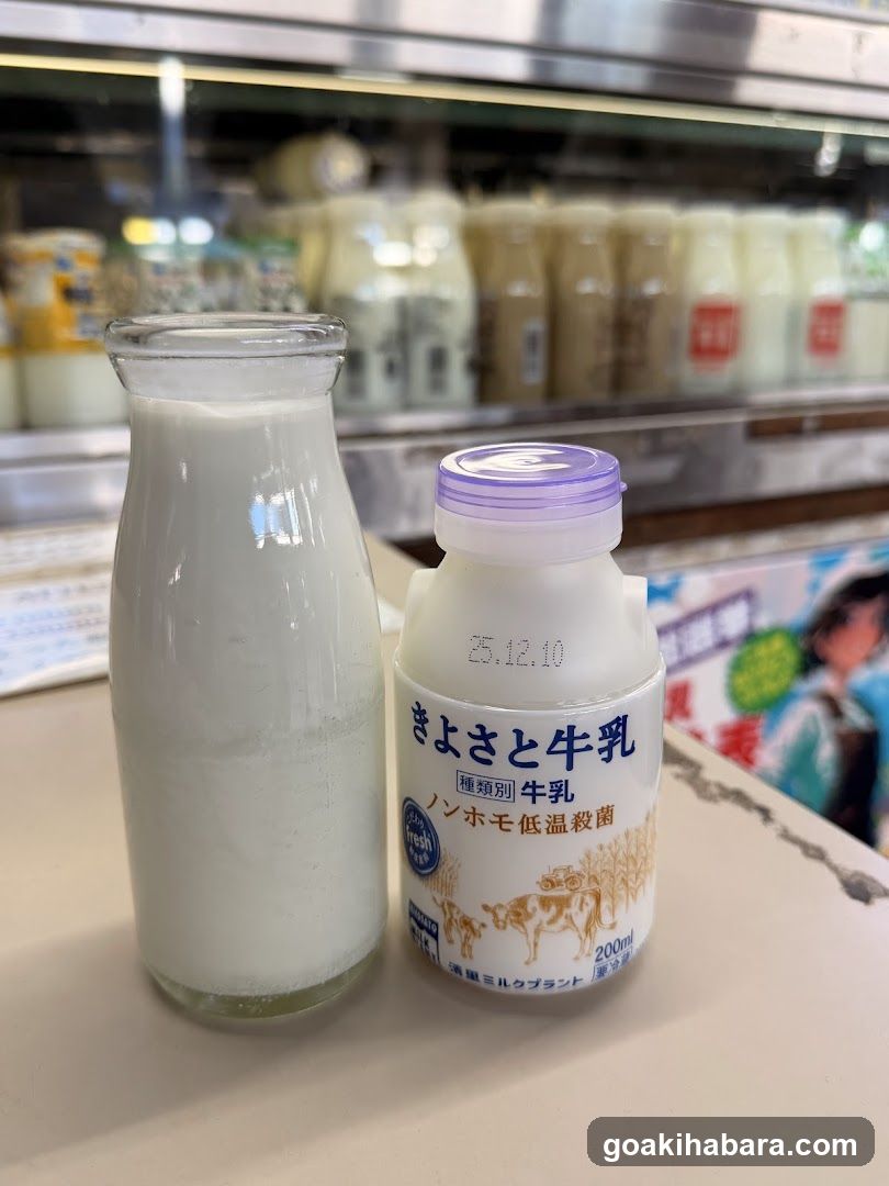 Milk Products Display