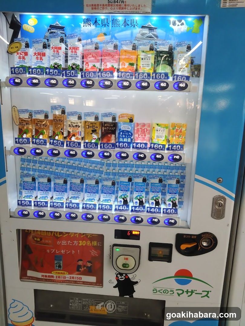 Kumamoto Prefecture Vending Machine