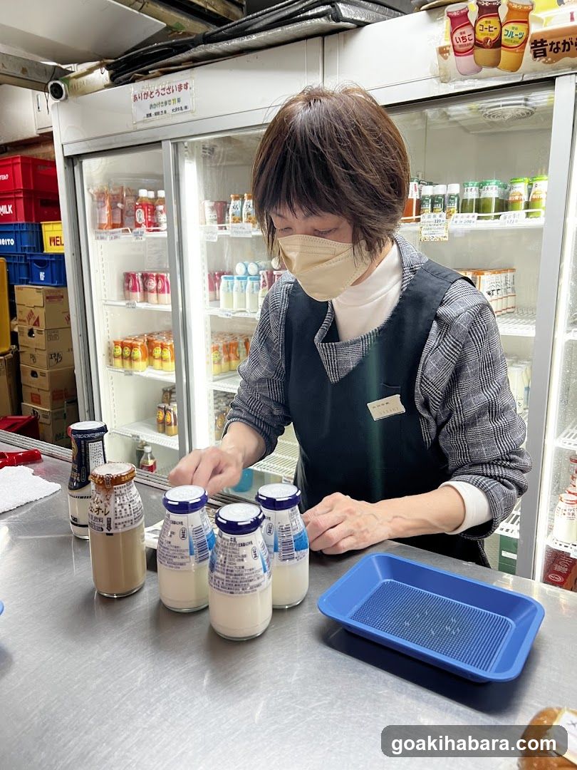Staff Preparing Beverages in Store