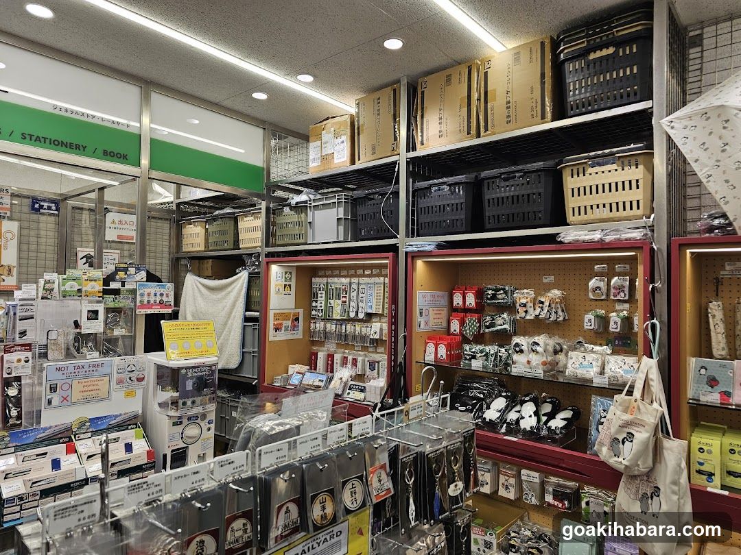 Stationery and Book Shop Interior
