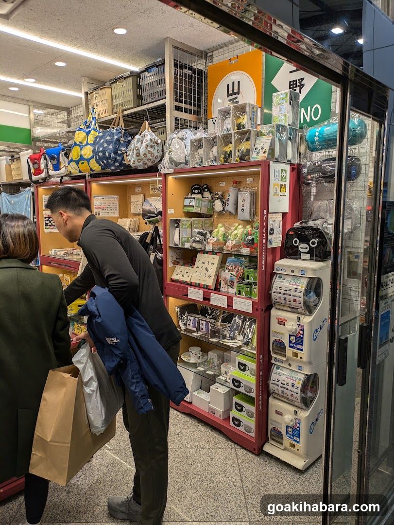 Shopping in a store