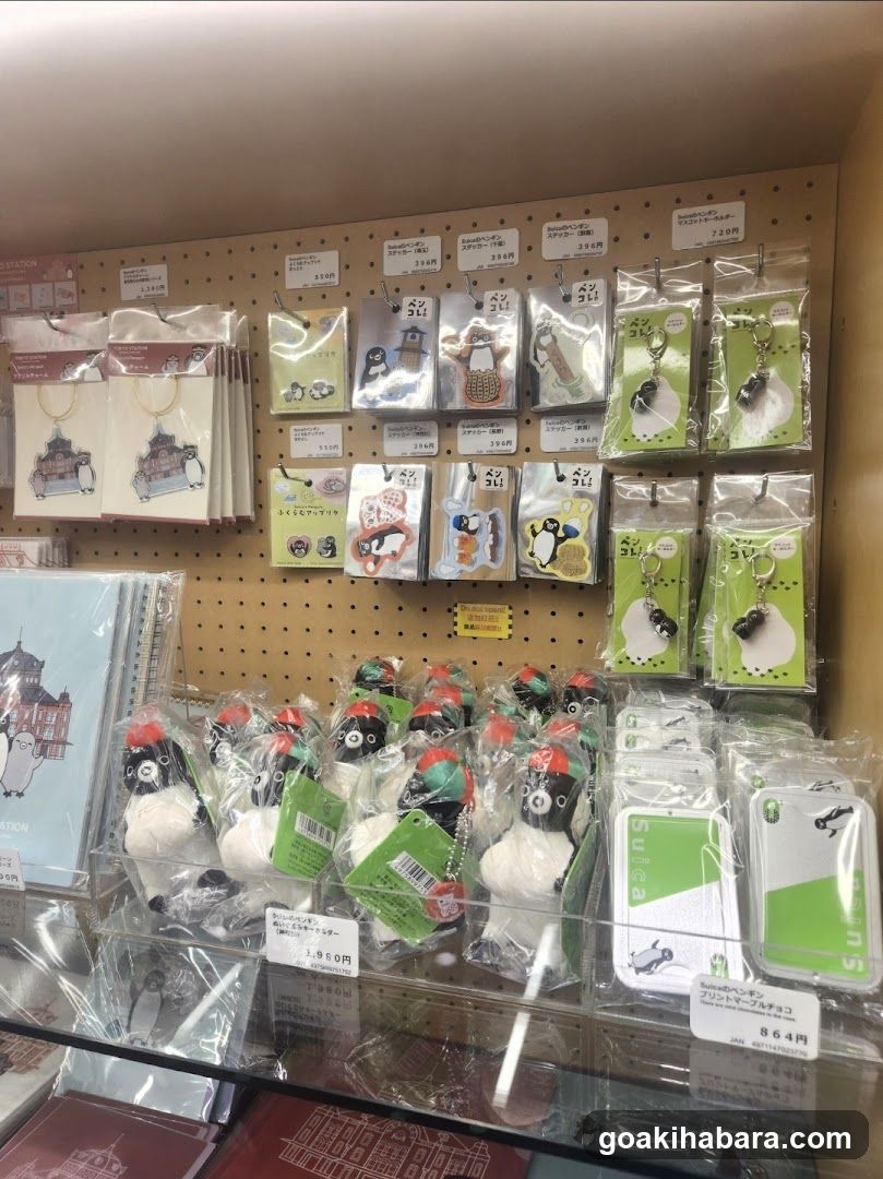 Penguin Merchandise Display