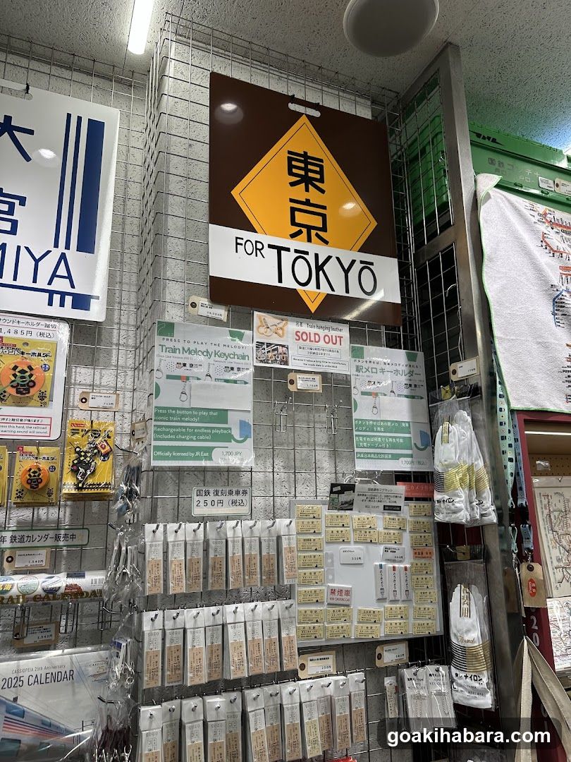 Tokyo Merchandise Display