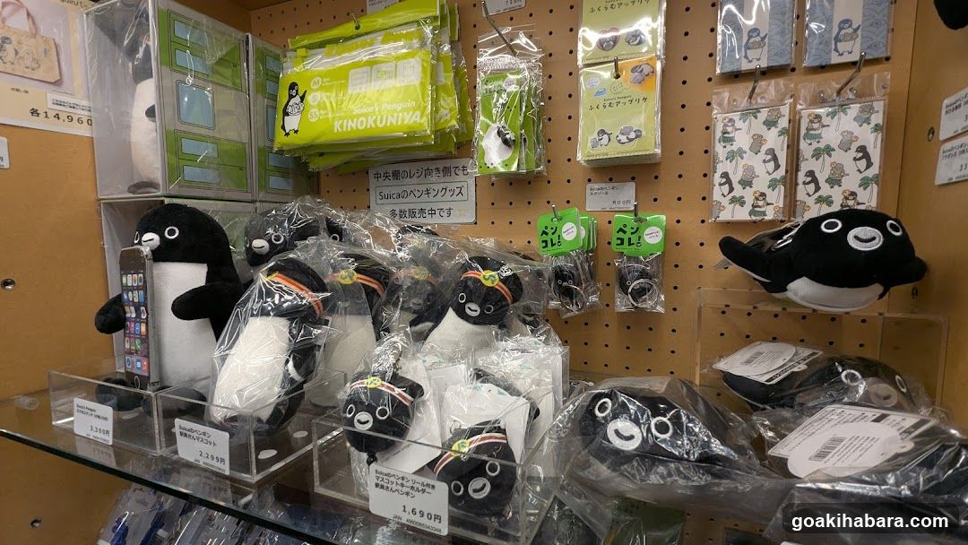 Suica Penguin Merchandise Display