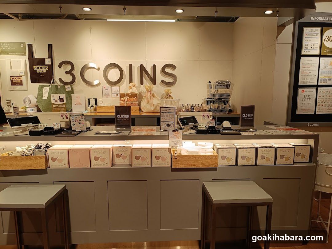 3COINS Counter Display