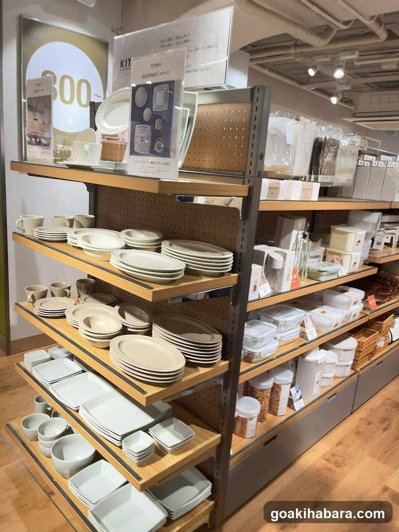 Diningware Display Shelf