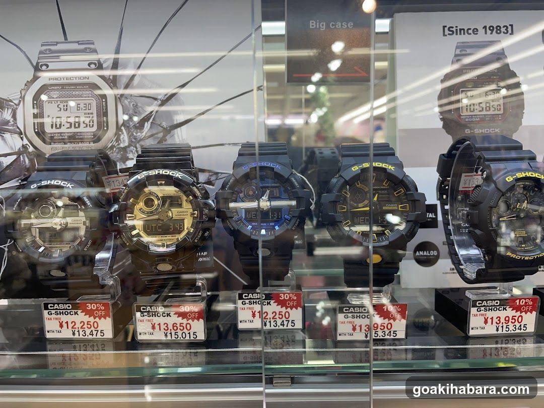 G-SHOCK Watch Display