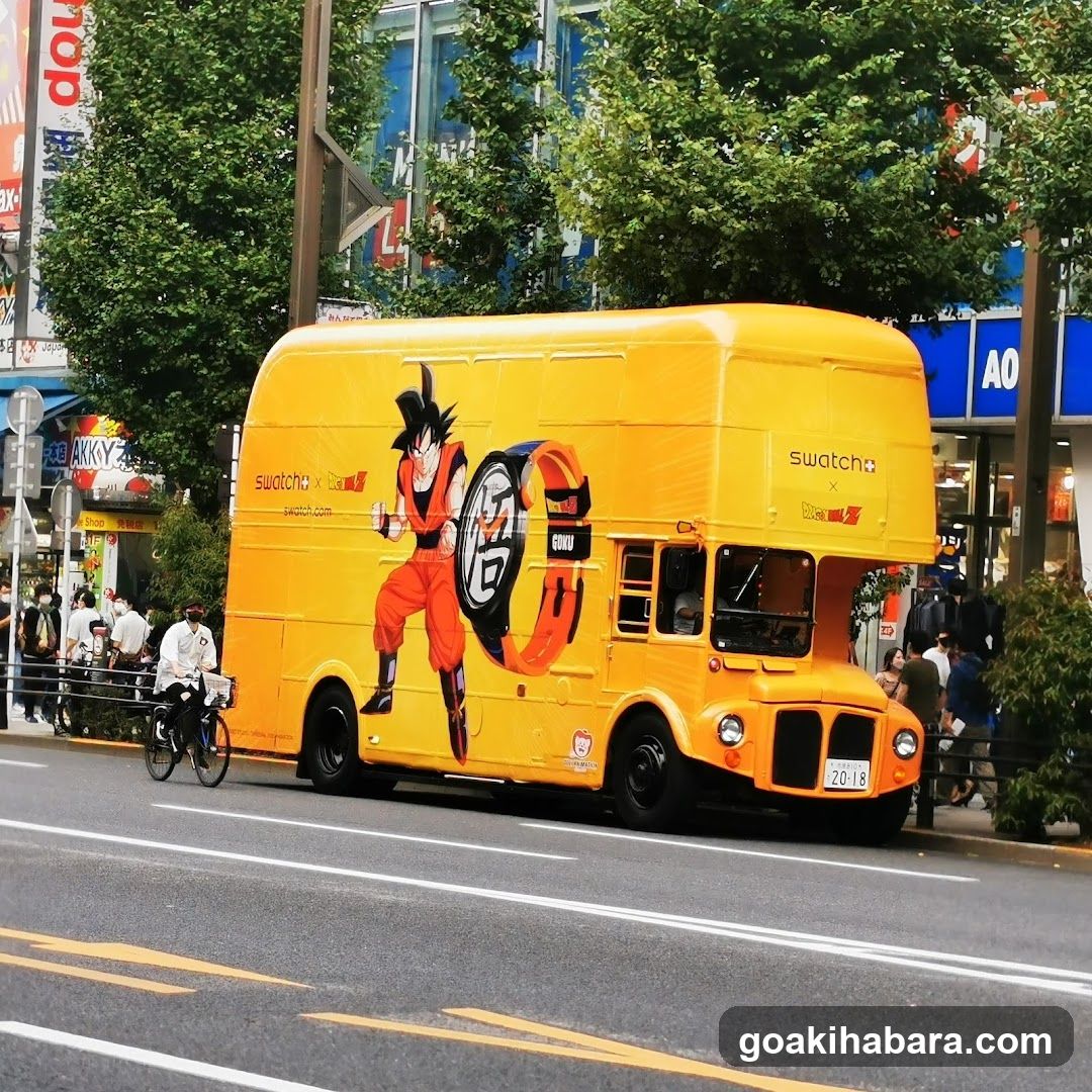 Swatch x Dragon Ball Z Bus