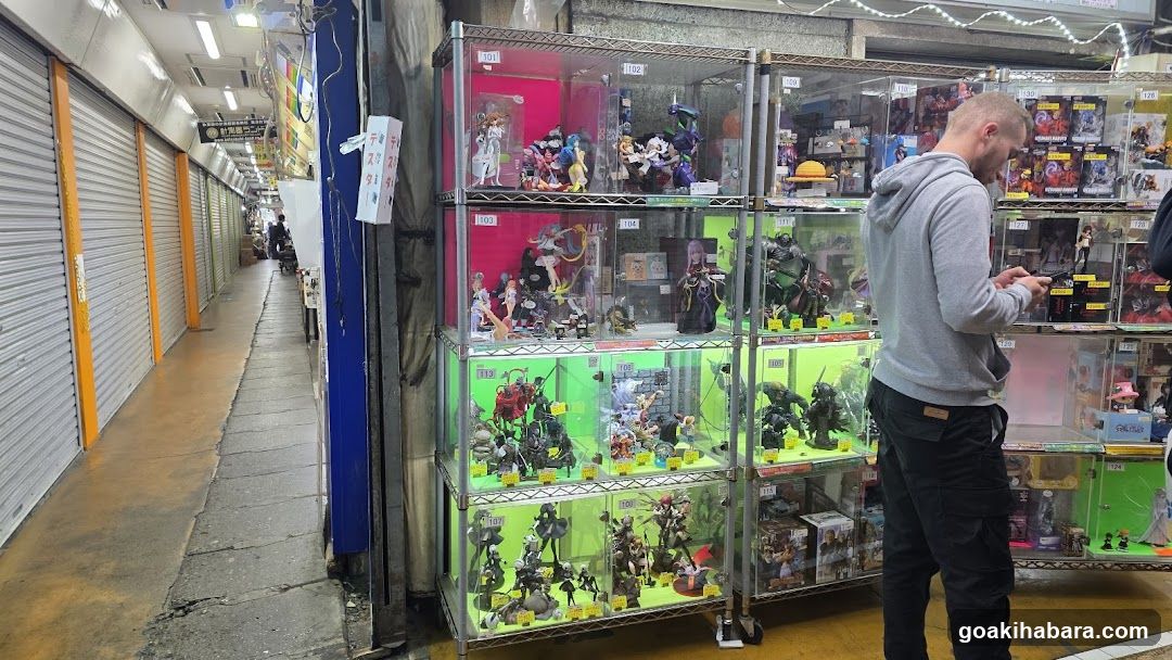 Toy Store Interior with Customer
