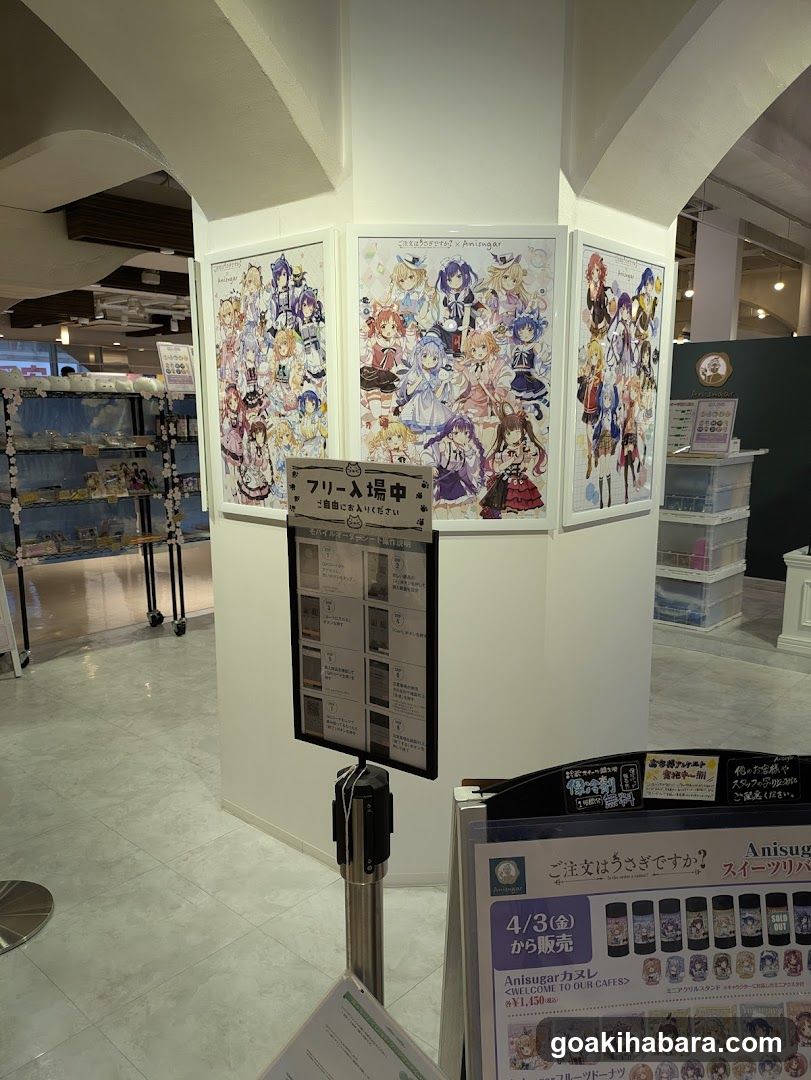 Anime Merchandise Display