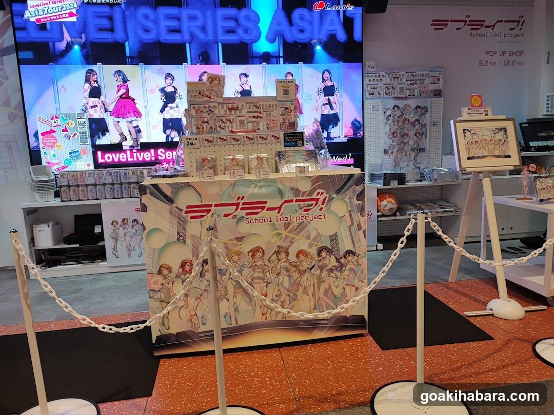 LoveLive! School Idol Project Display Booth