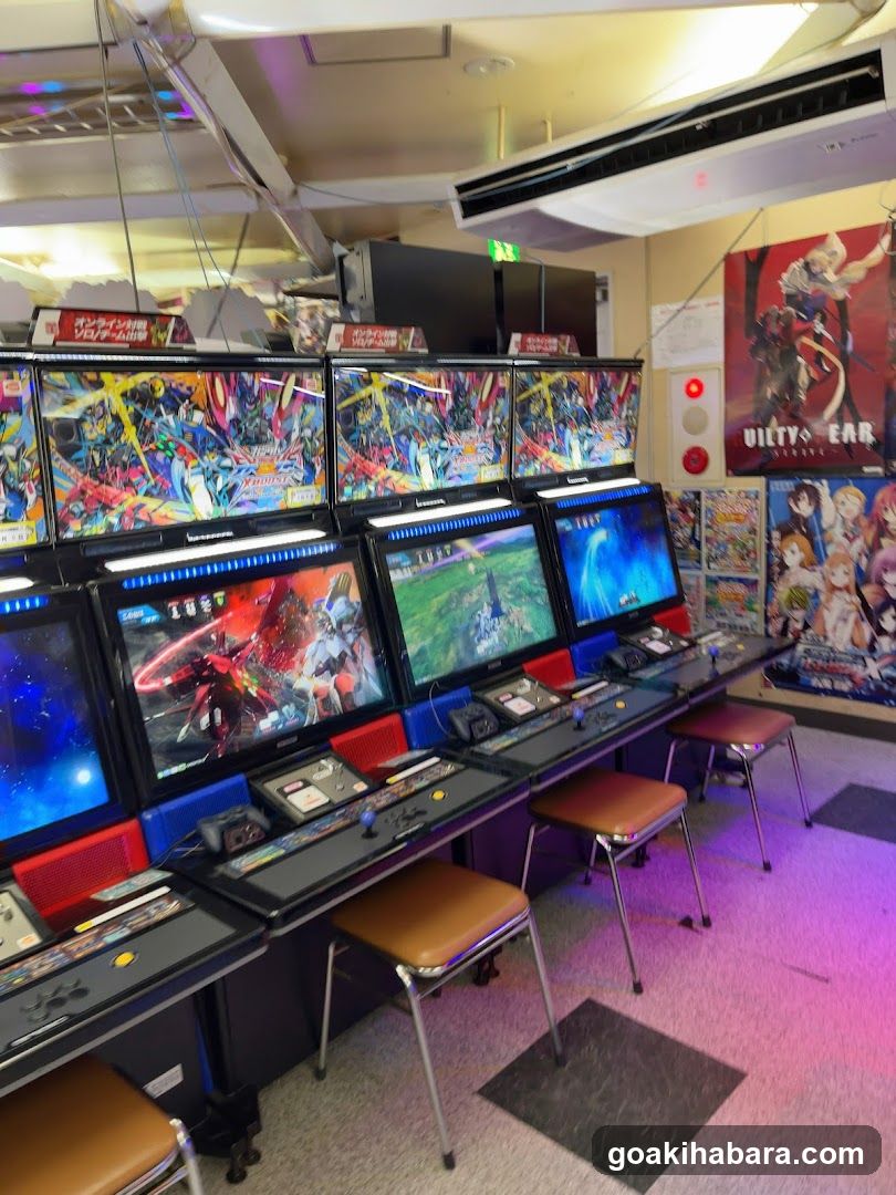 Arcade Game Room Interior