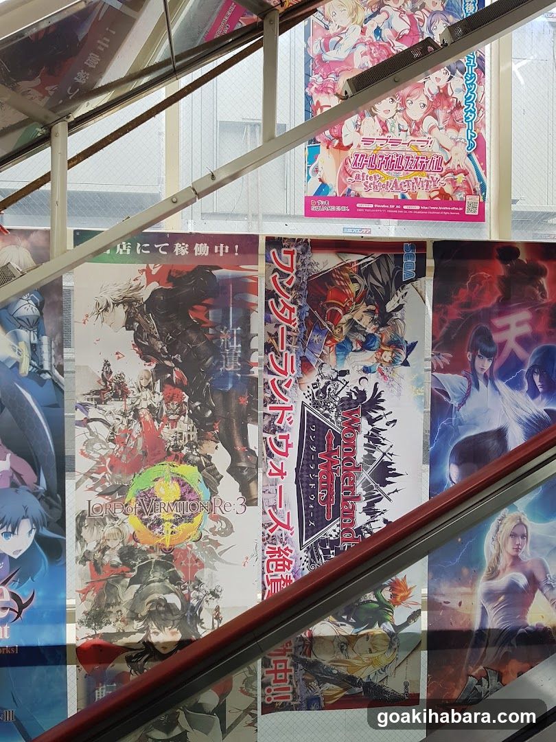 Anime Game Posters on Wall