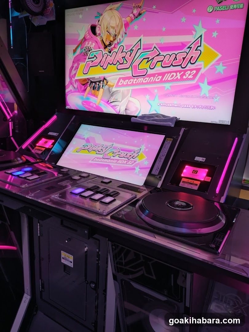 Pinky Crush Arcade Machine