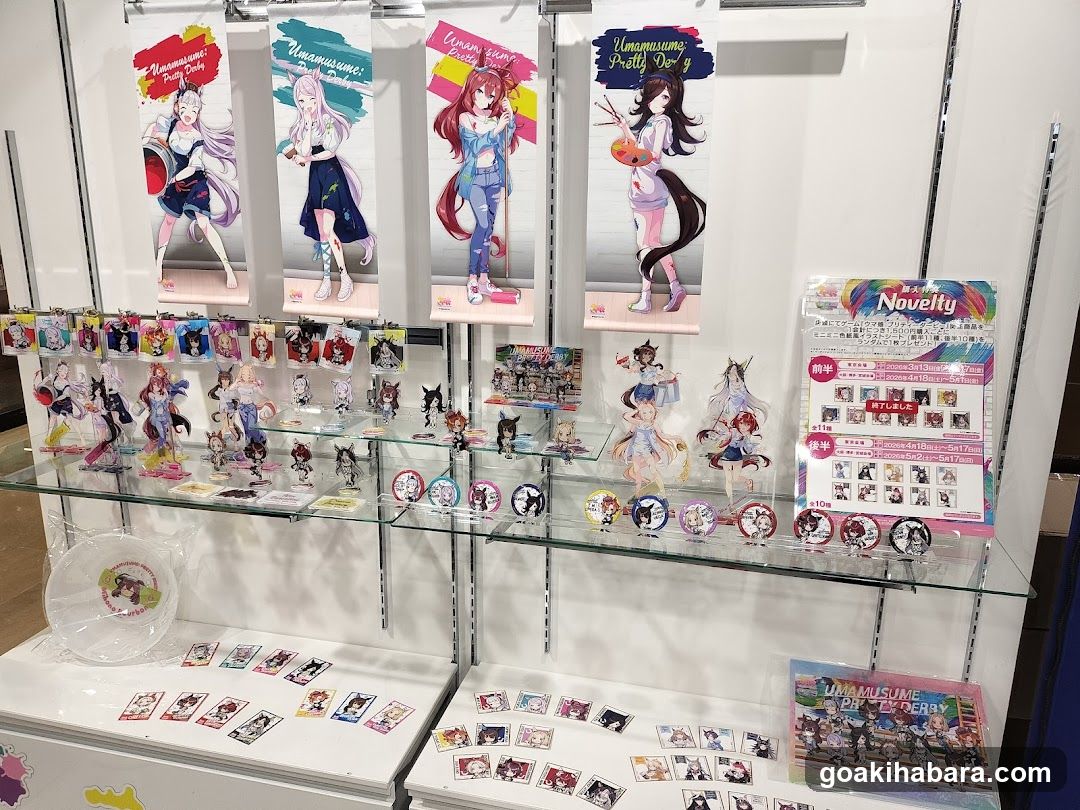 Luminescence Pretty Derby Merchandise Display