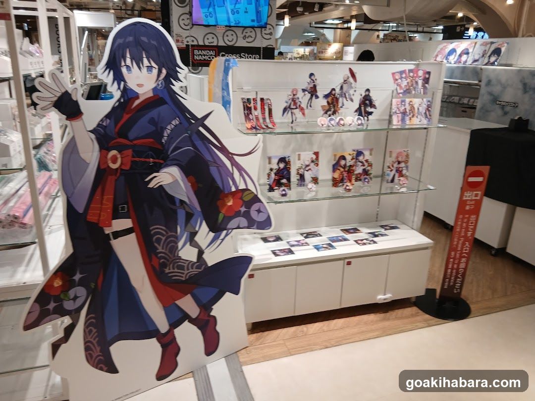 Anime Merchandise Display
